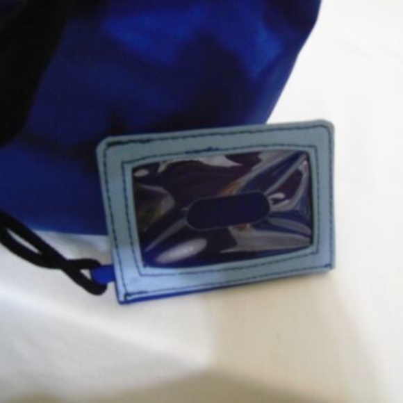 Studio 33 Small Navy/Light Blue Nylon Tote - Picture 6 of 8